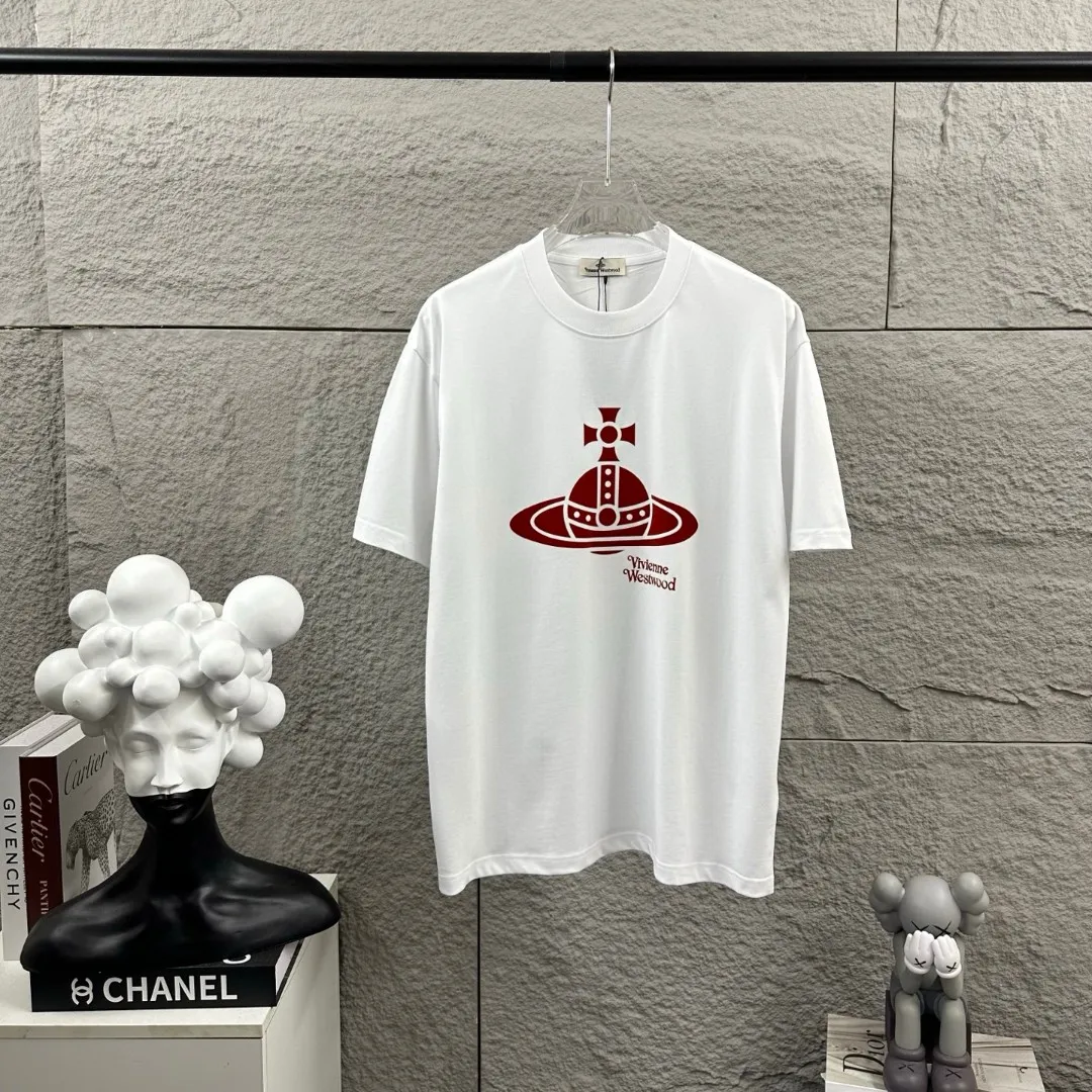 Vivienne Westwood* *2026 New Arrival T Same Style ：Black White Size： S （90-130 ） M （120-150 ） L （140-165 ） XL （160-180 ） XXL （180 ）